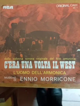 Disco 45 giri C'era una volta il west