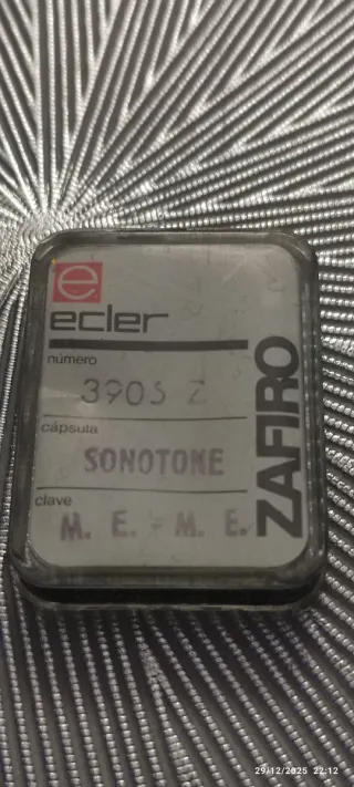 Aguja Tocadiscos Ecler Sonotone 3905 Z