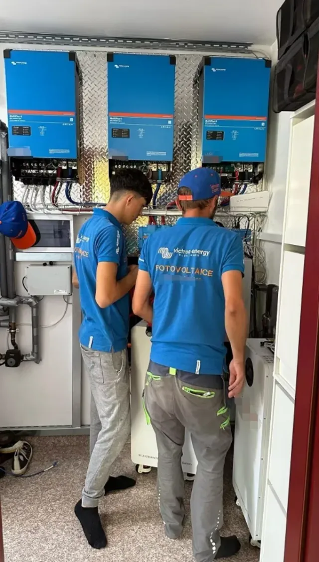 Sistema Energía Solar Victron