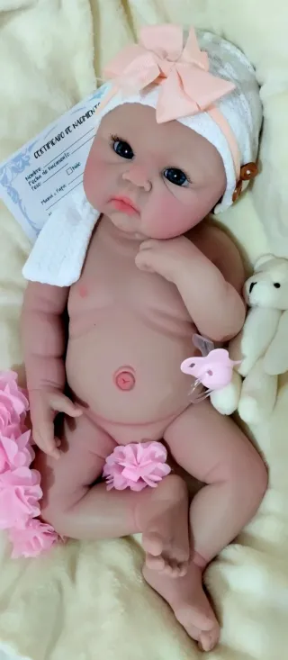 Bebé Reborn Silicona Completa