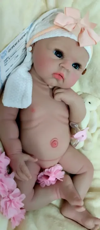 Bebé Reborn Silicona Completa