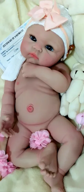 Bebé Reborn Silicona Completa