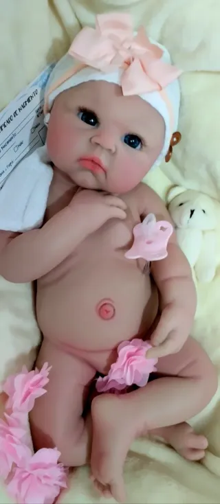Bebé Reborn Silicona Completa