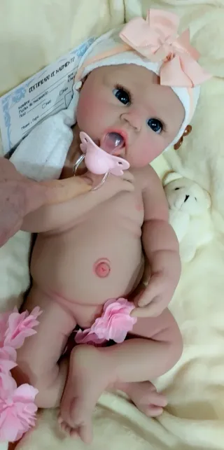 Bebé Reborn Silicona Completa