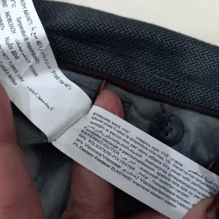 Pantaloni chino uomo eleganti casual Grigio tg 46