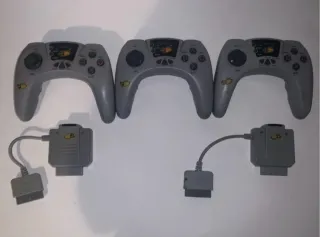 3 Mandos Inalámbricos Mad Catz PS1