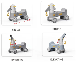 Balancín y Correpasillos 2en1 Infantil