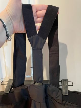 Pantalón de esquí para niño negro