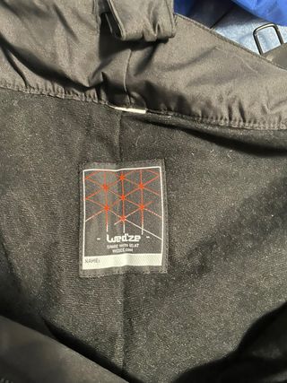 Pantalón de esquí para niño negro