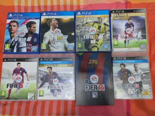 Lote 8 Juegos FIFA PS3 y PS4