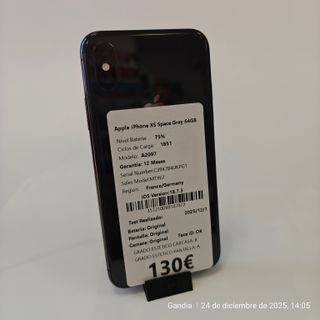 Apple iPhone XS Gris 64GB 357210099147872