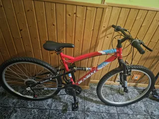 Bicicleta de Montaña Roja