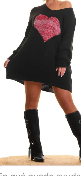 Vestido mujer punto