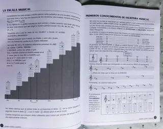 Libro de guitarra acústica y eléctrica