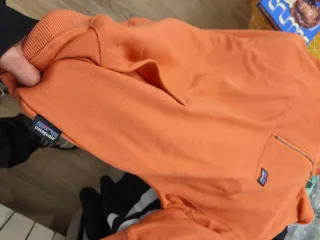 Sudadera Patagonia Naranja Media Cremallera