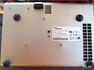 Proyector Optoma Negro/Plateado