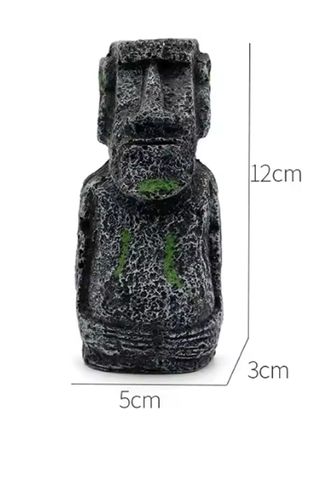 FIGURA MOÁI SOLITARIO RAPA NUI ISLA DE PASCUA