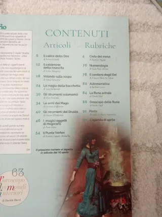 Rivista Sirio gli strumenti della magia marzo 2020