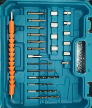 Trapano a batteria professionale 48V + accessori