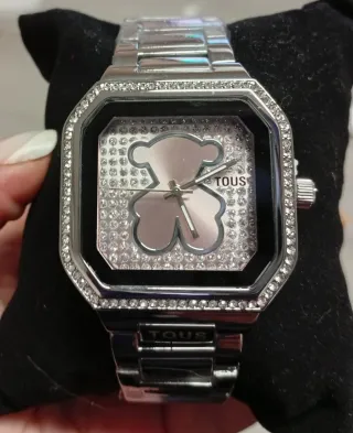 Reloj Tous Plata y Rosa