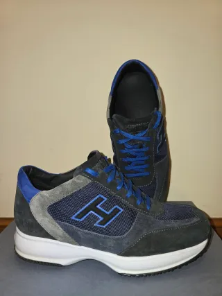 Zapatillas Hogan Azul y Gris