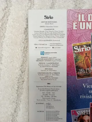 Rivista Sirio erbe magiche maggio 2020