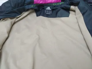 Chaqueta Adidas Negra y Rosa Talla L
