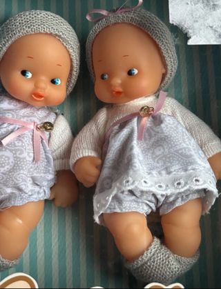 Dos barriguitas dos bebes niño y niña valían 29,95