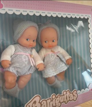 Dos barriguitas dos bebes niño y niña valían 29,95