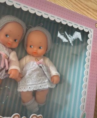 Dos barriguitas dos bebes niño y niña valían 29,95