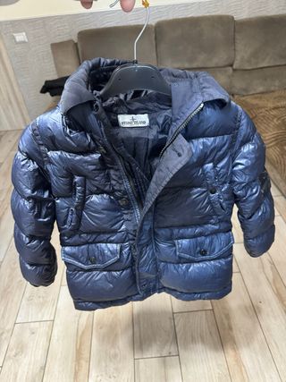 Piumino Stone Island Bambino Blu 4 anni vedi foto