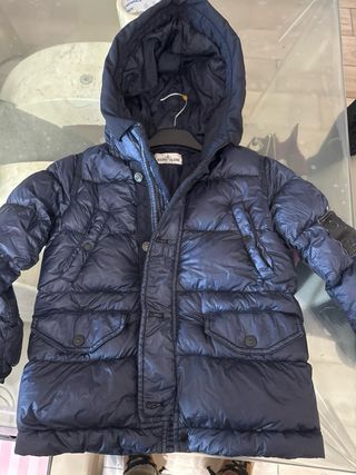 Piumino Stone Island Bambino Blu 4 anni vedi foto