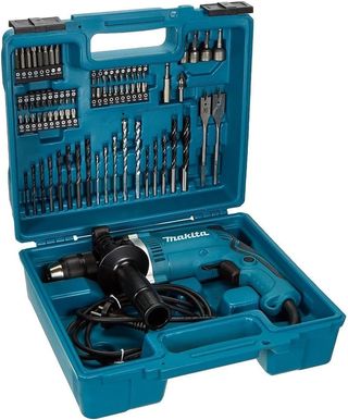 Taladro Percutor Makita HP1631KX3 710W