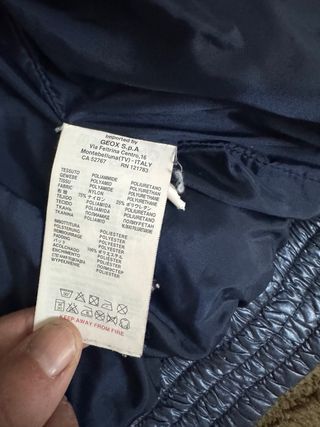 Giubbino piumino bambina Geox