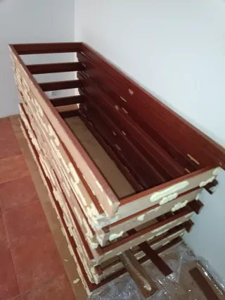 Puerta de madera interior