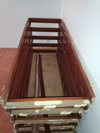 Puerta de madera interior