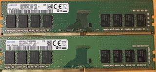 2x Módulos RAM Samsung 8GB DDR4