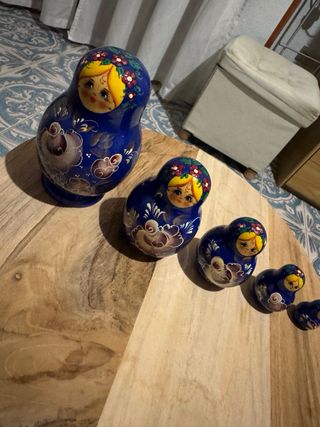 Matrioska 5 pezzi Russia