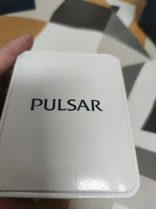 Reloj Pulsar Chronograph Solar Negro/Verde