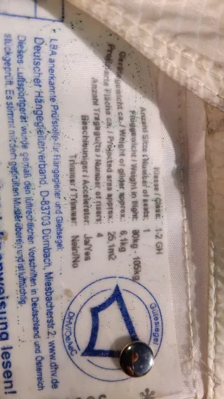 Parapente pilotos +65kg, más equipos en mi perfil