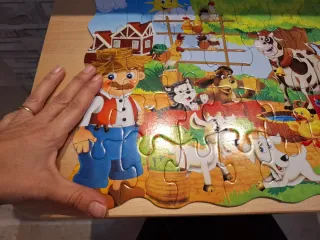 Puzzle Granja Feliz 45 Piezas en perfecto estado