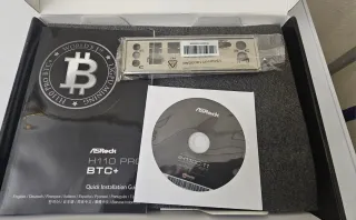 ASRock H110 PRO BTC+  y procesador INTEL G4560