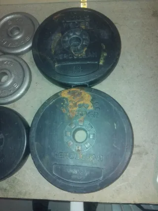 Lote discos musculación