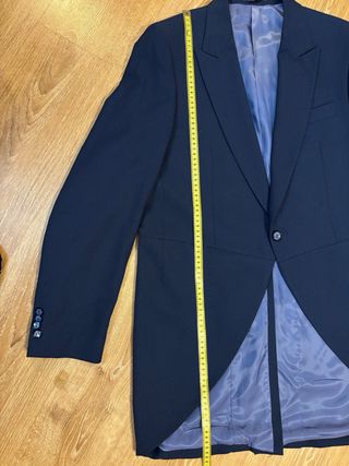 Americana de ceremonia azul hombre