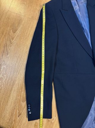 Americana de ceremonia azul hombre