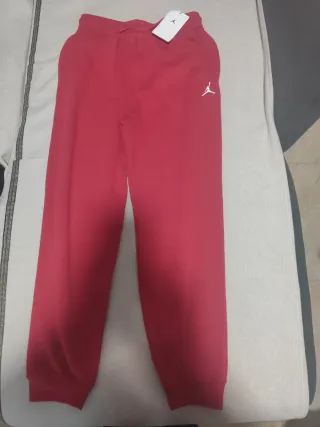 Pantalón chándal niño Jordan Rojo