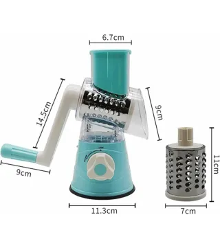 Cortador de Verduras Tambor Multifuncional