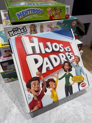 Juegos de mesa Hijos vs Padres y Mentirosos