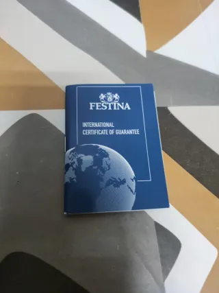 Reloj Festina Cronógrafo Azul