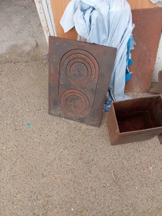 Cocina de leña antigua